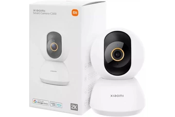 XIAOMI SMART CAMERA WIFI C300 biztonsági kamera (360°-os, mikrofon, éjjellátó, mozgásérzékelés, 1296p) FEHÉR