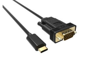 VCOM kábel átalakító USB Type-C apa - VGA apa (CU421C)