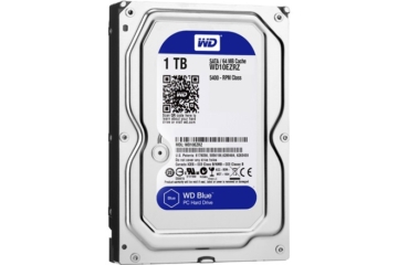Western Digital Belső HDD 3.5" 1TB - WD10EZRZ (5400rpm, 64 MB puffer, SATA3 - Blue széria)
