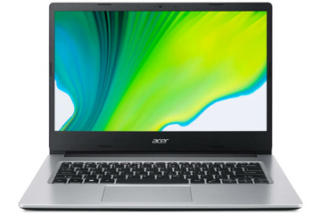 Acer Aspire A314-22-R651 (NX.HVWEU.00P) 14" FHD IPS, AMD Ryzen3-3250U, 8GB, 256GB SSD, Windows 10, ezüst