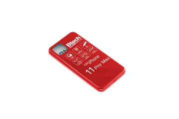 Iphone 7/8 plus piros szilikon