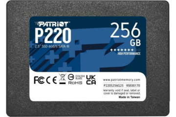 Patriot 256 GB P220 SSD (2, 5", SATA3) (P220S256G25)
