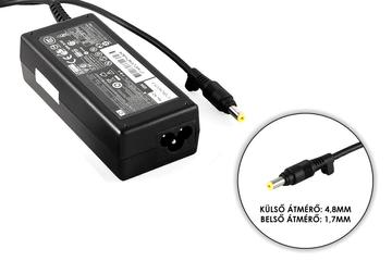 HP Compaq DC359A 18.5V 3.5A 75W sárga végű gyári új laptop töltő
(380477-001  239704-001)