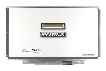 Gyári új matt 13.3' HD+ (1600x900) LED Slim kijelző (csatlakozó: 40 pin - jobb) CLAA133UA01 