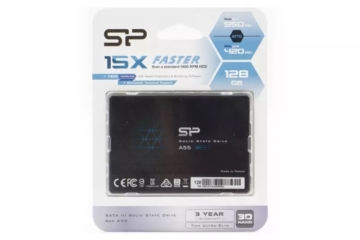 Silicon Power A55 128GB SSD meghajtó (SP128GBSS3A55S25) | 3 év garancia!
