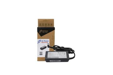 AC Power HP Compaq 19.5V 3.33A 65W vékony center-pin, középső tüskés új töltő (709985-003, 710412-001) (csatlakozó átmérő: 4.5mm/3mm)