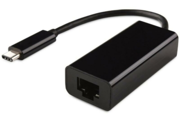 Gembird USB-C Gigabit hálózati adapter, fekete (A-CM-LAN-01)