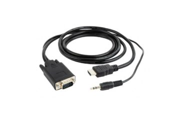 Cablexpert HDMI to VGA és audio adapter kábel (A-HDMI-VGA-03-10)