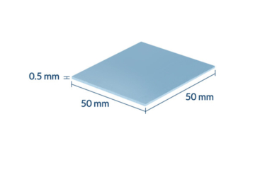Arctic Thermal Pad 50x50x0.5mm Hővezető lap (1lap/csomag) ACTPD00001A