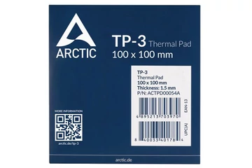 Arctic Thermal Pad 100x100x1.5mm Hővezető lap (1lap/csomag) ACTPD00054A