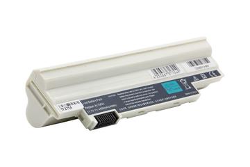 Acer Aspire One 522  722  D255  D260  D270 helyettesítő új 6 cellás fehér laptop akku/akkumulátor (AL10A31)