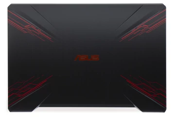 Asus FX504GD, FX504GM gyári új fekete (vörös mintás) LCD kijelző hátlap (90NR00I2-R7A010)