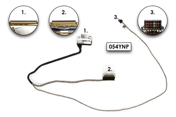 Dell Inspiron 15 (3565, 3567) gyári használt bontott LCD kijelző kábel (Full HD) (054YNP)