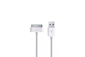 Apple iPhone, iPod adatkábel USB 2.0 fehér (USB/iPhone 3/4/4S iPad 2/3 )