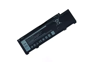 Dell G3 3500, G5 5500, G7 7590 helyettesítő új 51Wh 4255mAh laptop akkumulátor M4GWP, PN1VN (TYPE 266J9)