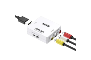 HDMI to AV RCA adapter Full HD 1080p videó jel konverter kábel Mini (HDMI2AV)