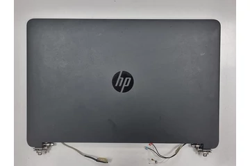 HP ProBook 650, 655 G1 gyári használt kijelző hátlap kerettel, zsanérral, WIFI antennával (738691-001)