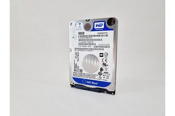 Western Digital WD Blue 2.5 500GB 5400rpm 16MB SATA3 (WD5000LPCX) használt HDD