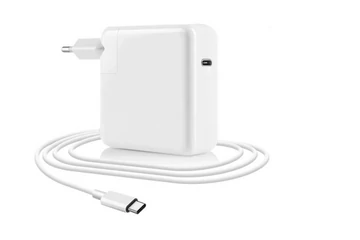 Apple MacBook és Pro 87W USB-C (Type-C) (20,2V 4,3A) helyettesítő új töltő, 2m USB-C kábellel, (A1719)