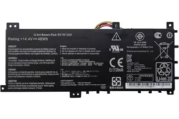 Asus VivoBook A451LA, K451LA, R451LA, S451LA helyettesítő új 3653mAh akkumulátor (B41N1304)
