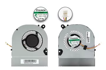Asus K45A, K45V gyári új hűtő ventilátor (fat/vastag), beszerelési lehetőséggel, (13GN5310P030-1)