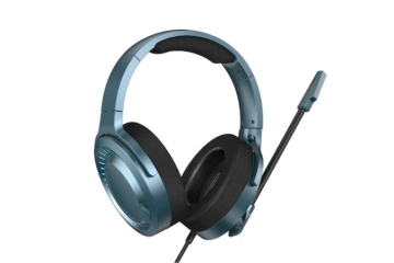 Gaming fejhallgató Baseus GAMO Immersive 3D, mikrofonnal, USB, RGB, fülbe helyezhető
