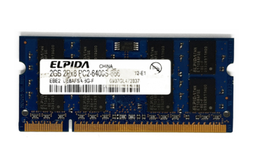 2GB DDR2 800MHz használt laptop memória