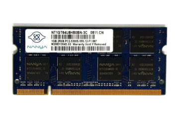 1GB DDR2 667MHz használt laptop memória