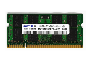 1GB DDR2 667MHz használt laptop memória