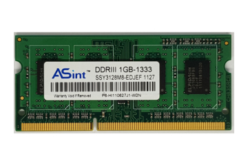 1GB DDR3 1333MHz használt laptop memória