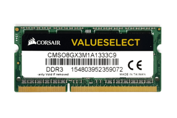 8GB DDR3 1333MHz használt laptop memória