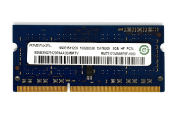 4GB DDR3L 1600MHz használt laptop memória