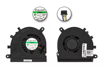 Dell Latitude E5530 gyári új hűtő ventilátor, beszerelési lehetőséggel, (4 pin) (9HTYD, MF60120V1-C420-G9A)