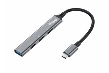 Equip USB Type C tápelosztó, 4 USB 3.0 port (128961)