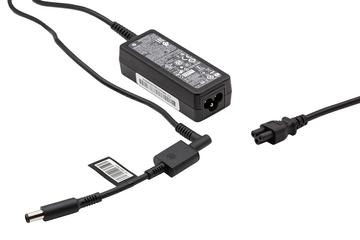 HP Compaq 19.5V 2.31A 45W center-pin, középső tüskés gyári új töltő (HSTNN-DA40)