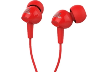 Jbl C100 Si vezetékes fülhallgató piros