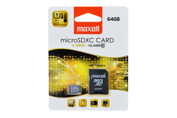 Maxell microSDHC kártya 64GB