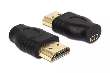 Delock HDMI micro D anya > HDMI A apa adapter