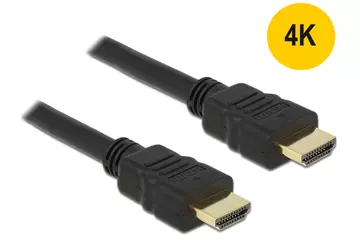 Delock nagy sebességű HDMI-kábel típusú Ethernet   HDMI A dugós > HDMI A dugós 4K 1,5 m