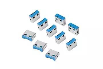 Logilink USB-A port blokkoló (10x zár)