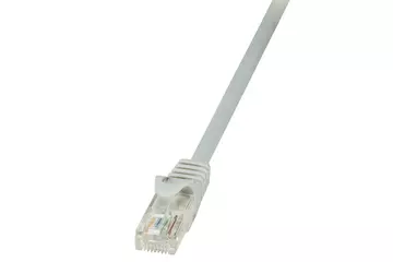 LogiLink Patch kábel Econline, Cat.6, U/UTP, szürke, 0,5 m