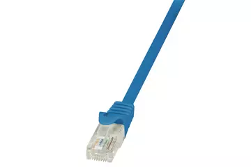 LogiLink Patch kábel Econline, Cat.6, U/UTP, kék, 0,5 m