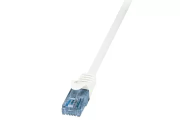 Logilink Patch kábel Econline, Cat.6A, U/UTP, fehér, 3 m