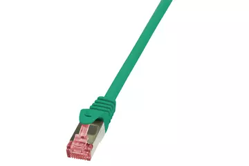 LogiLink Patch kábel PrimeLine, Cat.6, S/FTP, zöld, 0,5 m