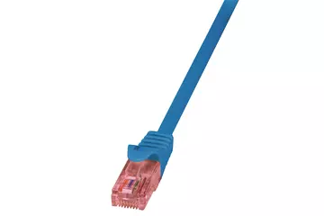 LogiLink Patch kábel PrimeLine, Cat.6, U/UTP, kék, 0,5 m