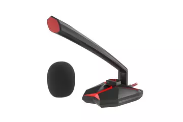 Genesis Radium 200 Gamer mikrofon USB, fekete-piros
