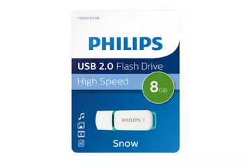 Philips Snow Pendrive 8 GB Flash Drive USB 2.0
