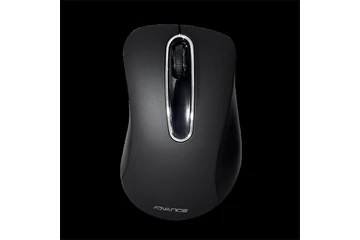 Advance Egér vezeték nélküli - SHAPE 3D (1600 DPI, 3 gomb, ergonomikus, fekete)