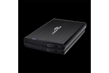 Advance Külső HDD/SSD Ház 2.5" - STEELDISK 2.5" (USB-A3.0 to SATA, fekete)