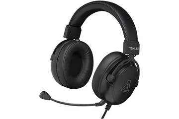 The G-Lab Fejhallgató - KORP TITANIUM (mikrofon, 3,5mm Jack, hangerőszabályzó, LED,nagy-párnás)